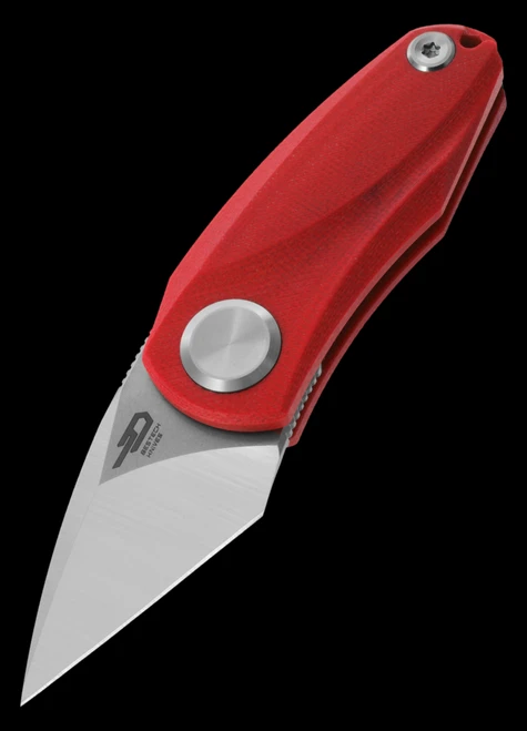 Twisted Assisted Bestech Tulip Folding Knife Red