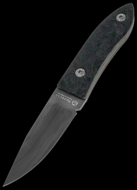 Maserin AM22 Green Fat Carbon Fixed Blade