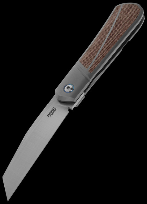 Pena Sicario Brown Folding Knife