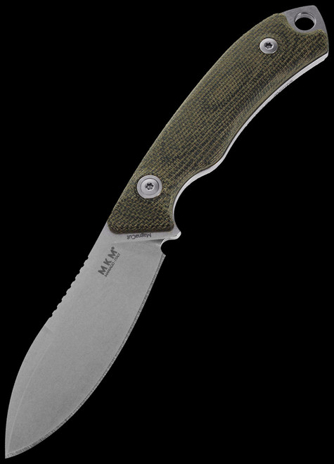 MKM Pocket Tango 1 Magnacut MUK Olive Fixed Blade | Heinnie Haynes