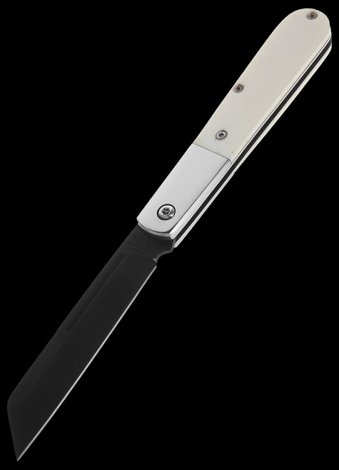 Bear and Son Modern Large Barlow Bone Black Folding Knife