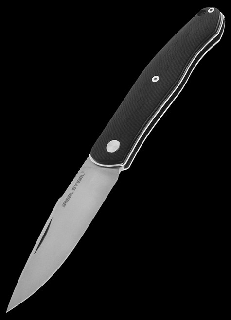 Real Steel Serenity Ebony Slip Joint Folding Knife