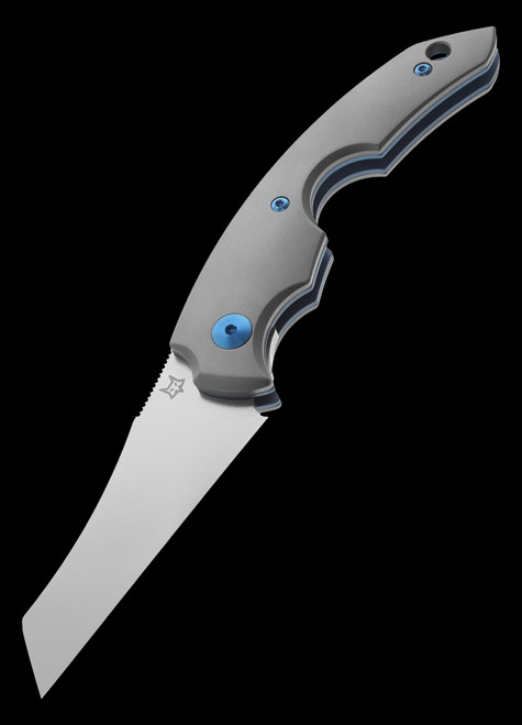 Fox Virtus Bronze Damast Steel Folding Knife | Heinnie Haynes