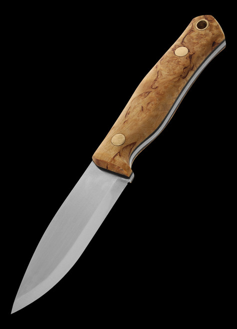 Casstrom No.8 SFK Swedish Forest Curly Birch Fixed Blade