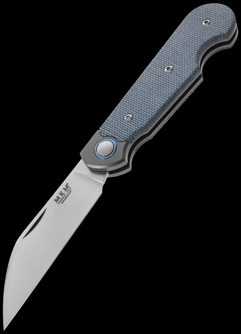 MKM Jaques Satin Denim Micarta Folding Knife