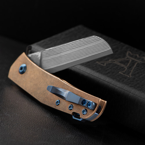 Anso Monte Carlo San Mai x Bronze Custom Knife