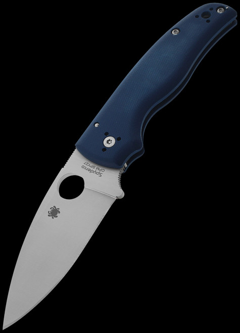 Spyderco Shaman G10 Cobalt Folding Knife