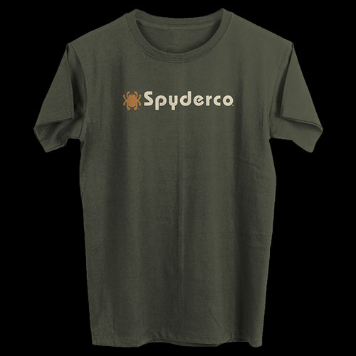 Spyderco T-Shirt Green