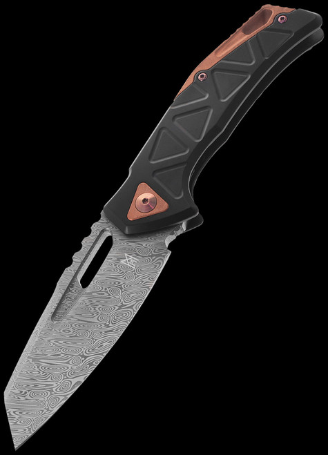 Midgards-Messer Bifur Damast Folding Knife