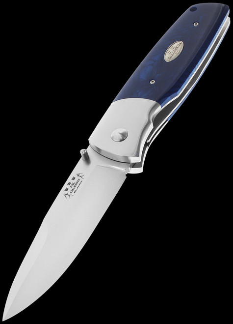 Fallkniven PXL Juma Blue Snake Folding Knife