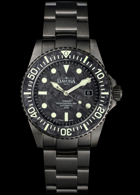 Davosa Ternos Pro 68h Carbon Fibre Limited Edition Watch