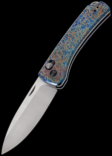 We Knife Nightblade Flamed Titanium Folding Knife