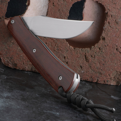 Jason Clark Knives Chili Micarta Custom Knife