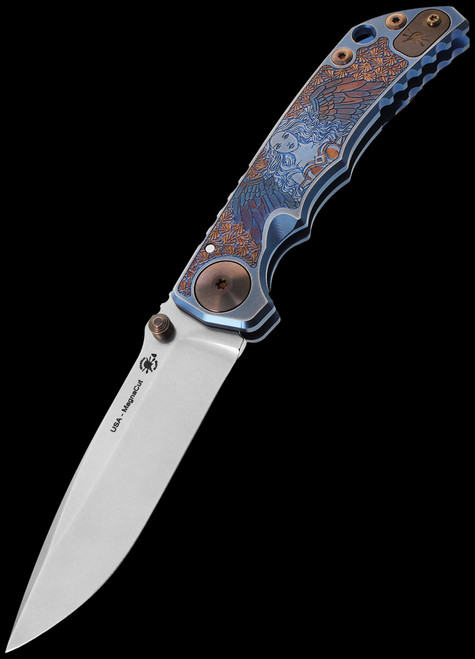 Spartan Harsey Memento Mori Folding Knife | Heinnie Haynes