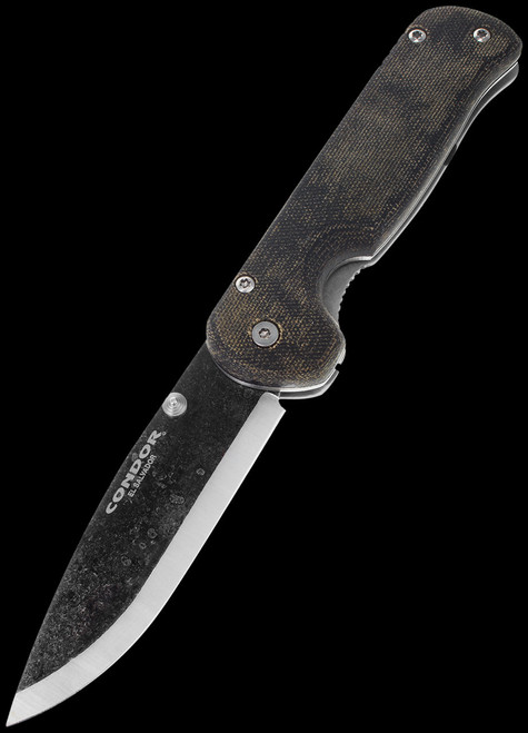 Condor Krakatoa Folding Knife Army Green