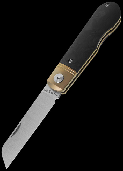 Wheat State Cutlery Peacemaker Carbon Fibre Folding Knife