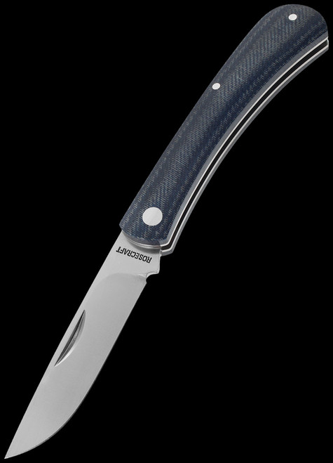 RoseCraft Overall Creek Farm Hand Black Sandalwood Folding Knife