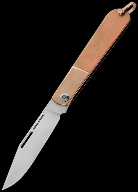Real Steel Barlow RB-3 Rose Gold Folding Knife