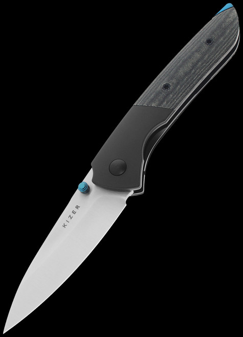 Kizer Azo Towzer Micarta | Stainless Steel | Heinnie Haynes