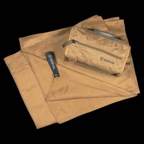 Gear Aid Microfibre Towel Coyote