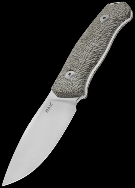 MKM Small LOV Green Micarta Fixed Blade