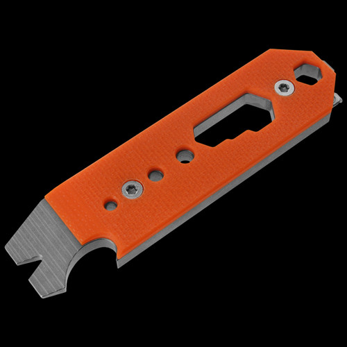 Kizer Titanium & G10 Multi-Functional Pac Bar Orange