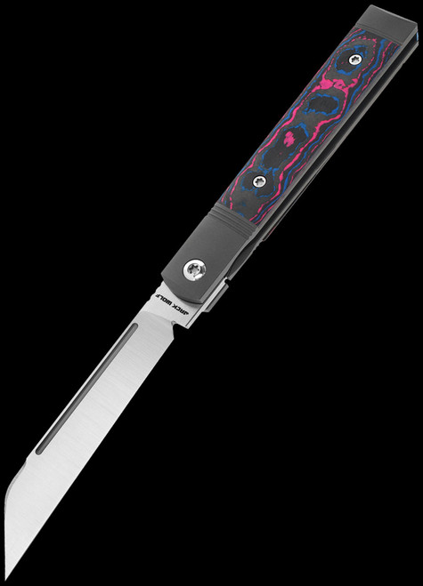 Jack Wolf Feelbetter Jack Camo Carbon Miami Folding Knife