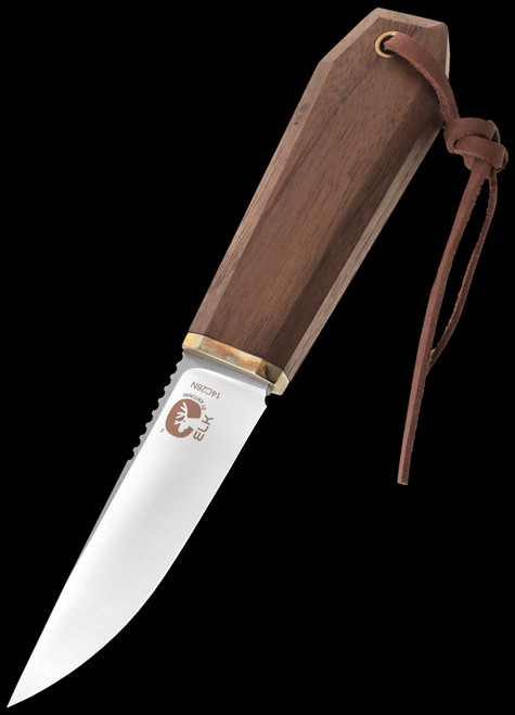Elk Walnut Fixed Blade