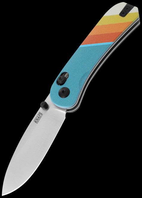 Knafs Lander 3 Kitty Cosmo Crew G10 Stonewashed | Folding Pocket Knife