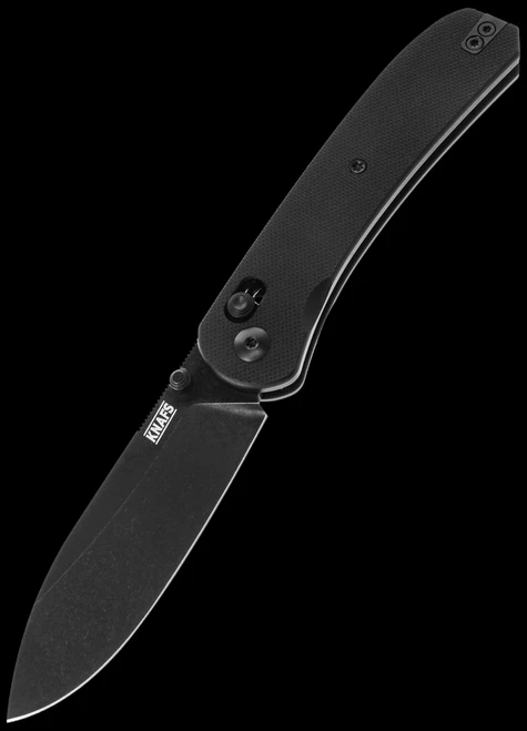 Knafs Lander 2 G10 Black Folding Knife