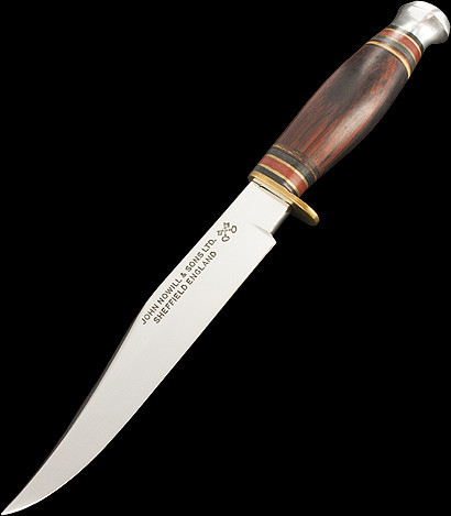John Nowill Bowie Rosewood 6" Fixed Blade