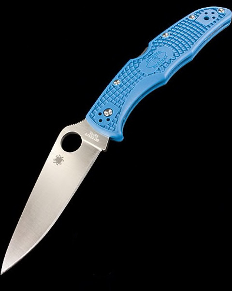 Spyderco Endura 4 Full-Flat Ground Blue