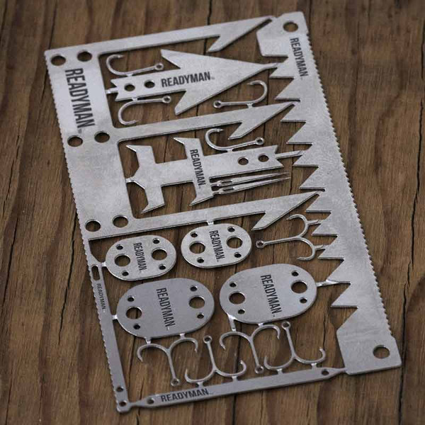 Readyman Wilderness Survival Card