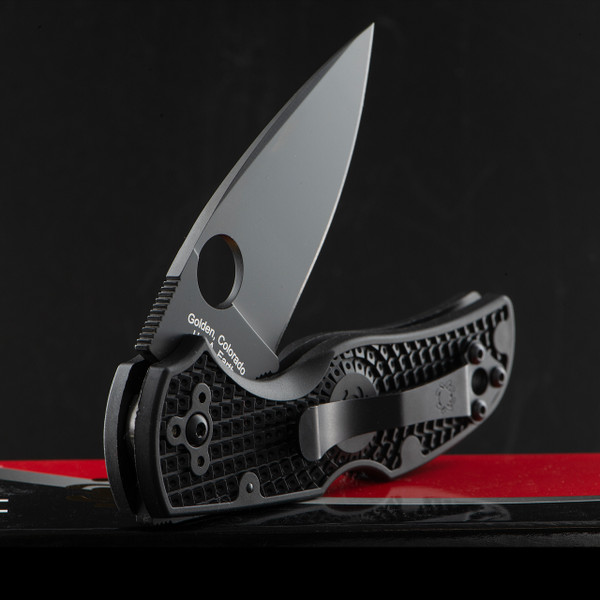 Spyderco Native 5 Lightweight Black Blade