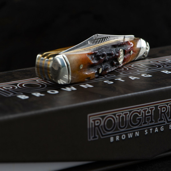 Rough Rider Peanut Brown Stag Bone