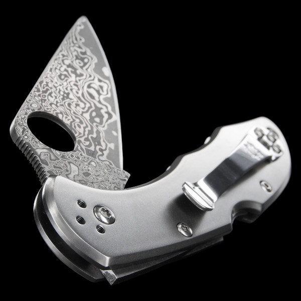 Spyderco Delica 4 Damascus