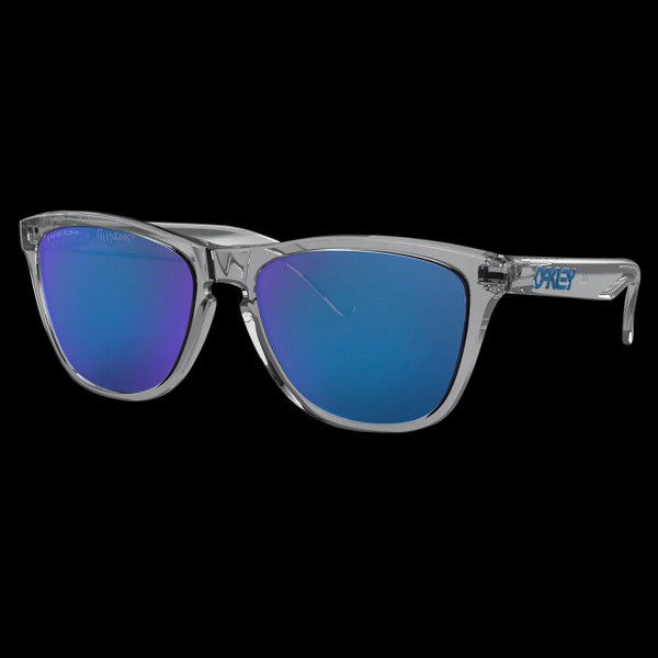 Oakley Frogskins Sunglasses (Crystal Clear/Prizm Sapphire)