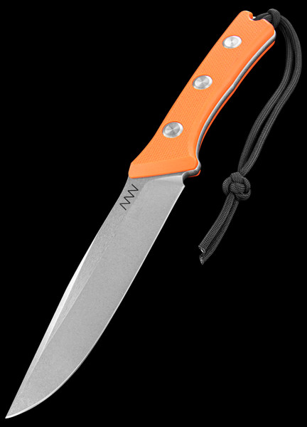 Acta Non Verba P300 Orange Fixed Blade