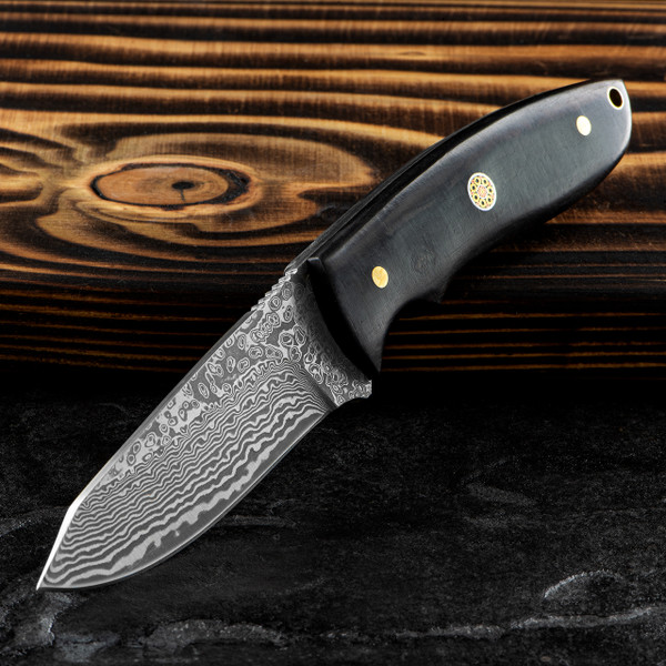 Magnum Vernery Damascus Fixed Blade