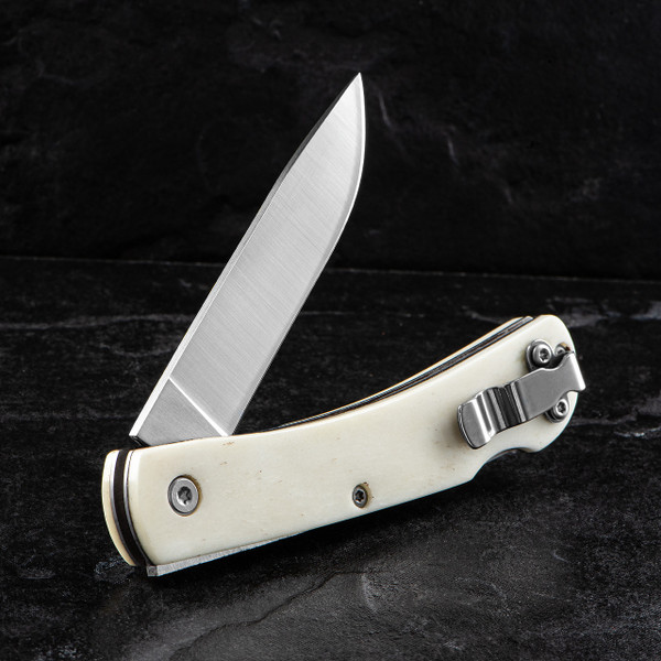 Bear and Son Lockback White Bone Small