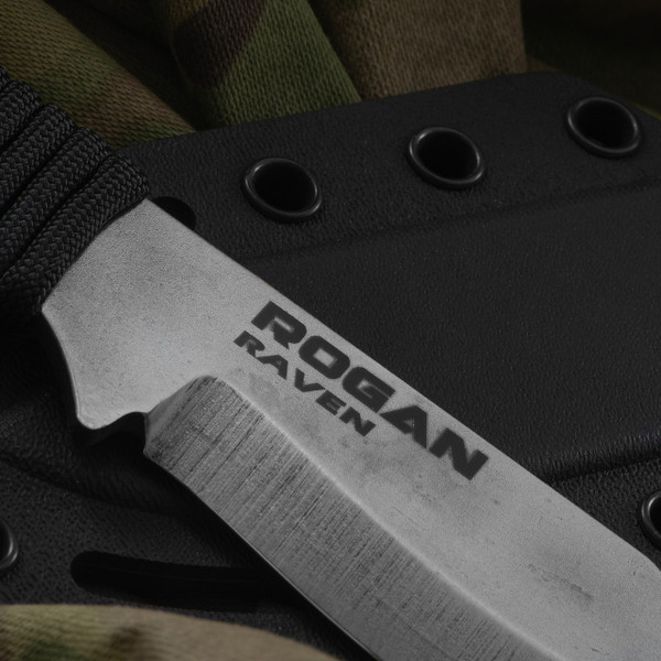 Rogan Raven Black Fixed Blade