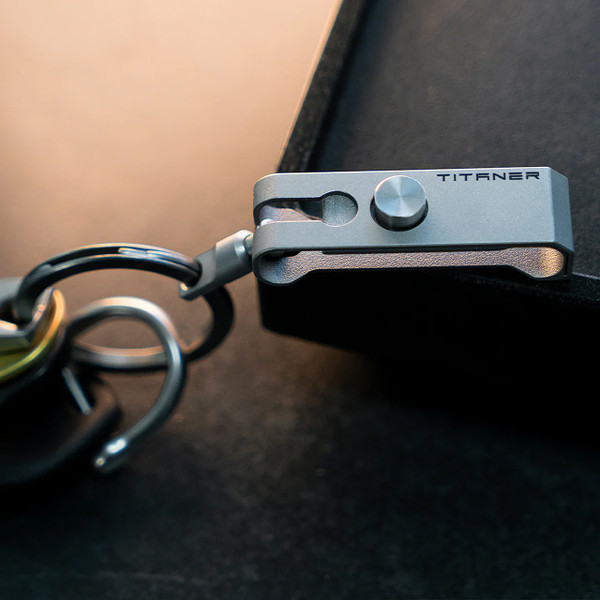 Titaner Titanium Belt Keychain Clip