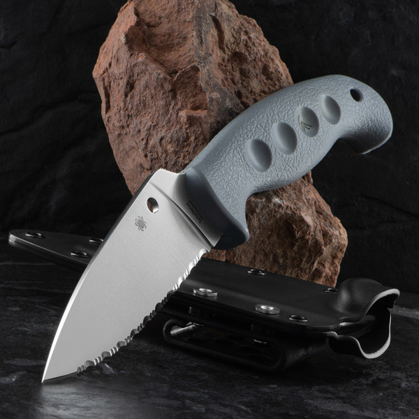 Spyderco Temperance Serrated Sprint Run Fixed Blade