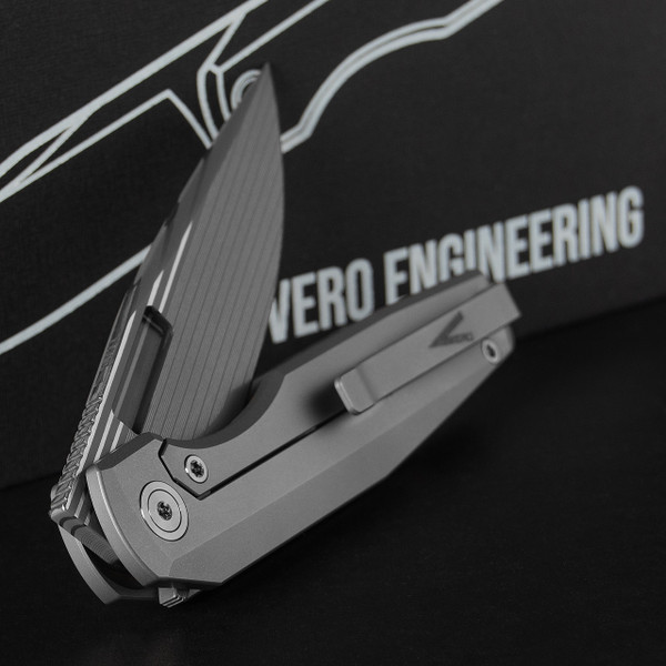 Vero Lux Mini Titanium Bacon Folding Knife