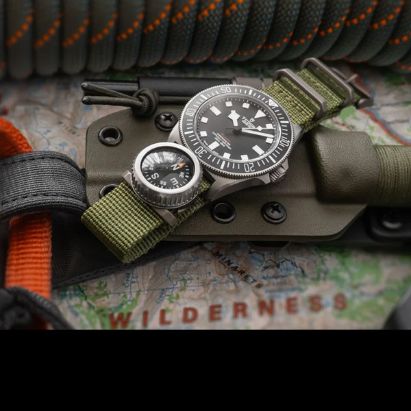 PDW Expedition Watch Band Compass Kit 2.0 TiP