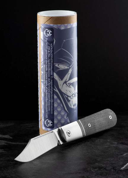 Jack Wolf Big Bro Jack Micarta Folding Knife