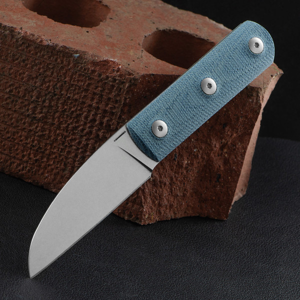 StraightLine Ally Denim Micarta Fixed Blade