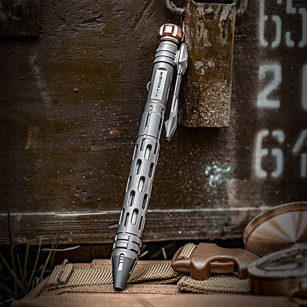 Titaner Titanium Tactical Bolt-Action Pen - Standard