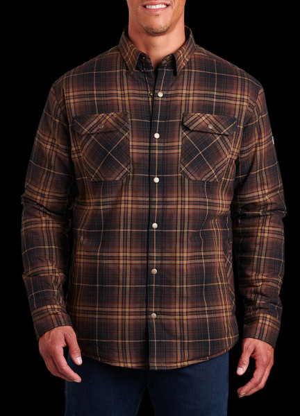 Kuhl JOYRYDR Fleece Lined Shirt Burnt Umber
