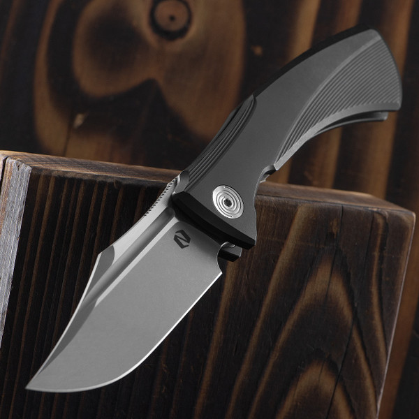 Null Ghoul Black PVD Folding Knife